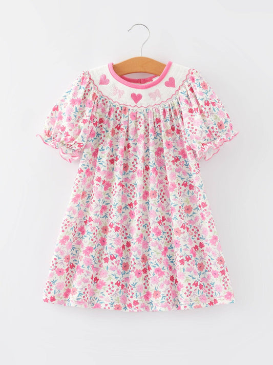 Alanna Dress in Pink- Girls (6-7)