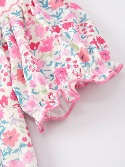 Alanna Dress in Pink- Girls (6-7)