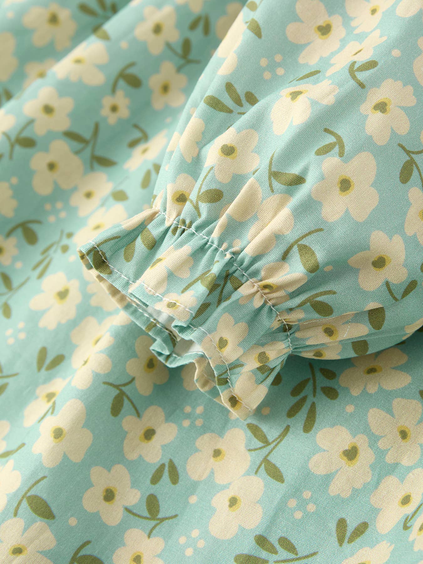 Linnea Romper with Matching Headband in Spring Floral- Infant (3M-18M)