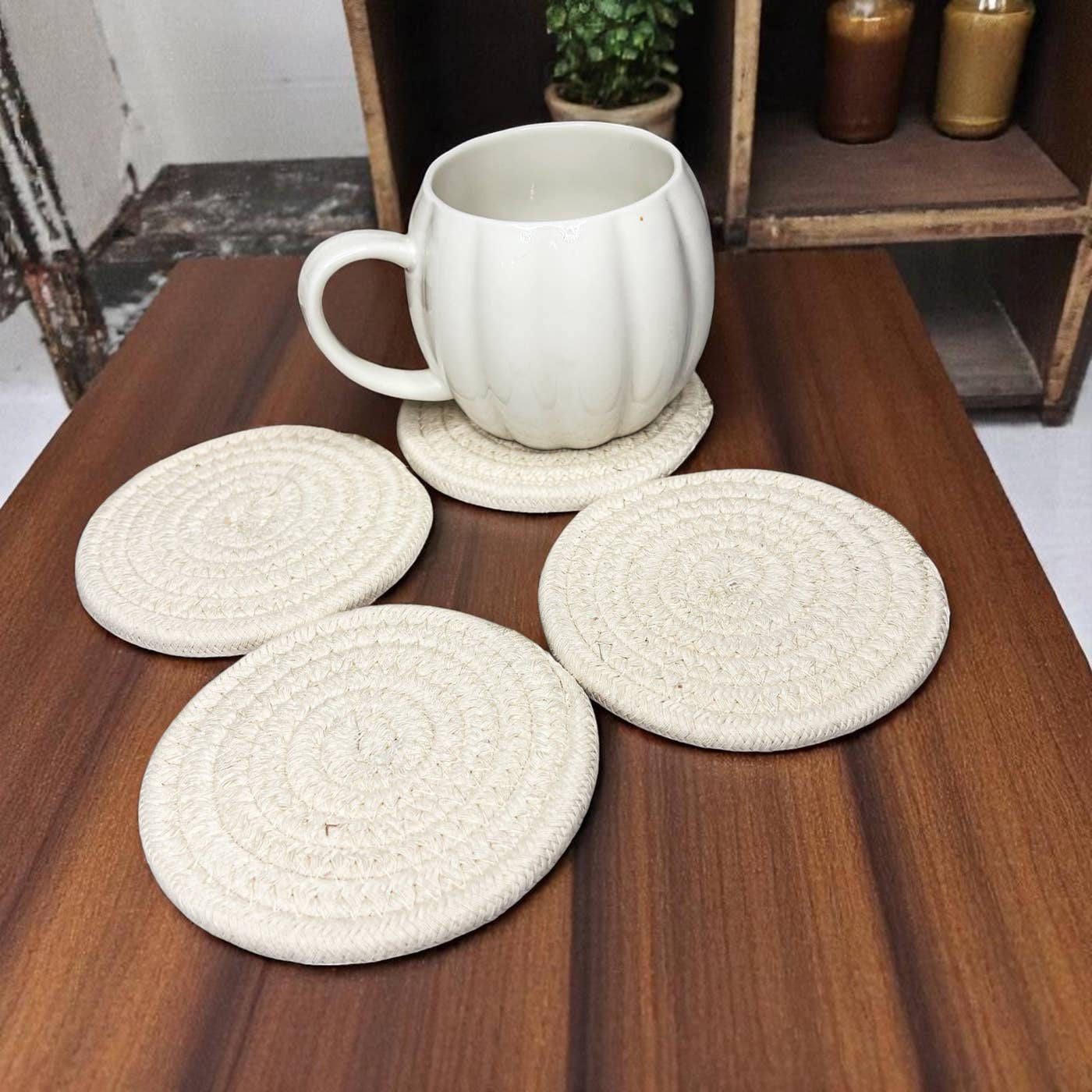 Fall Fabric Coaster Sets- Accessories