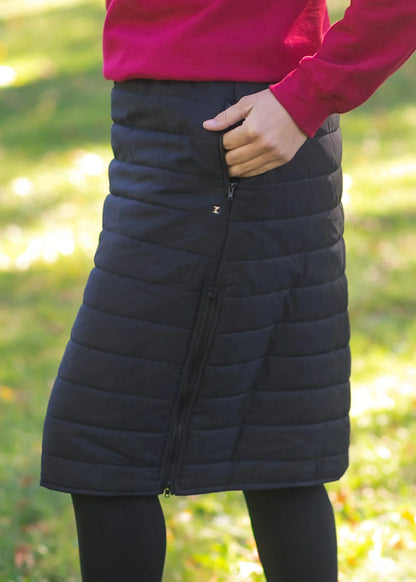 Icelyn Polar Snow Skirt in Black- Misses (XS-XL)