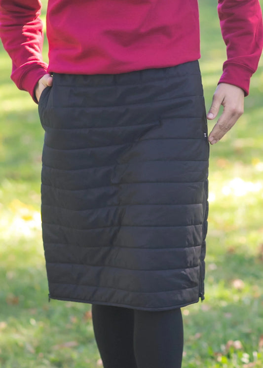 Icelyn Polar Snow Skirt in Black- Misses (XS-XL)