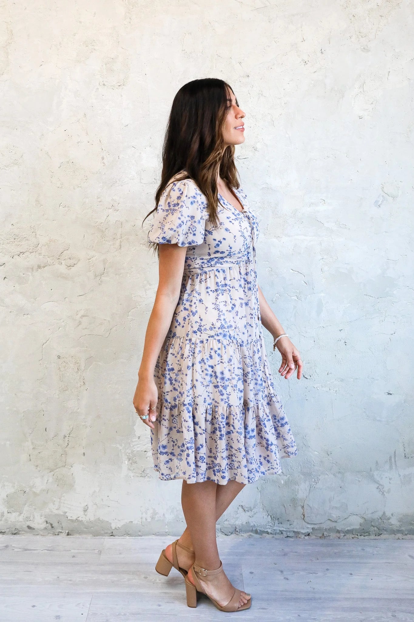 The Joan Dress in Wild Pansy- Misses & Plus (S-4X)