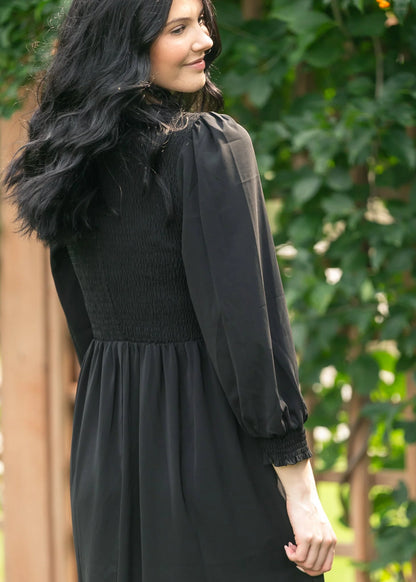 Renee Maxi Dress in Black- Misses (XS-L)