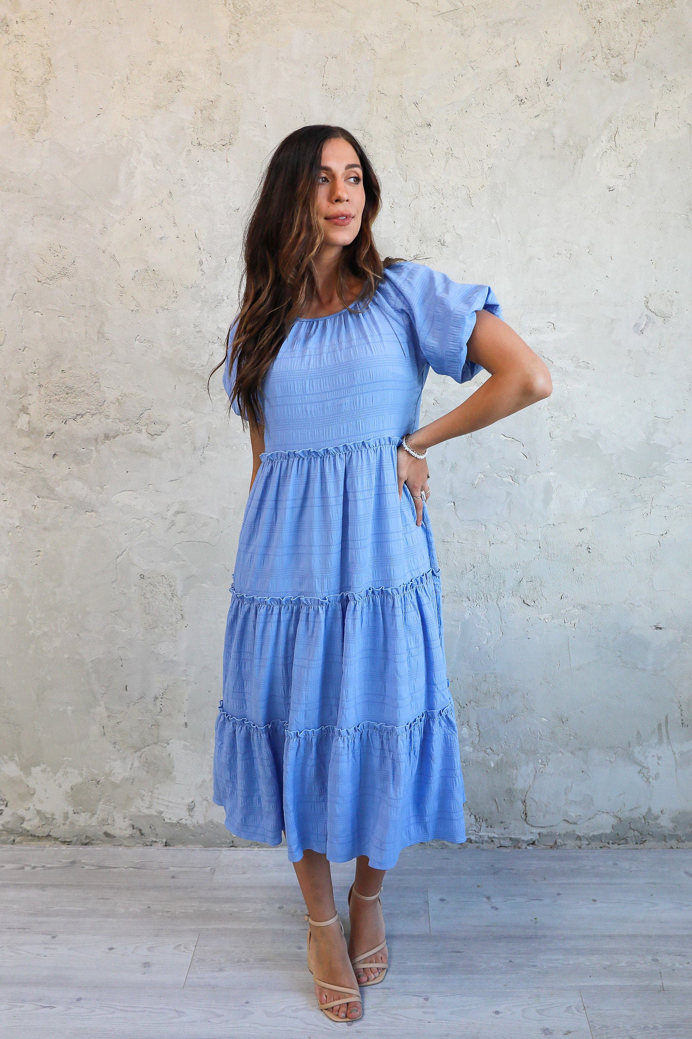 Serena Dress in Ultramarine- Misses & Plus (S-4X)