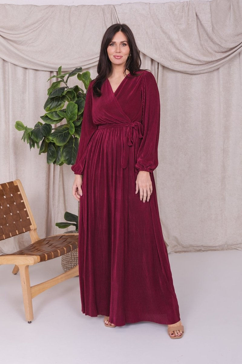 Marilyn Dress in Holly Berry- Misses & Plus (S - 4X)
