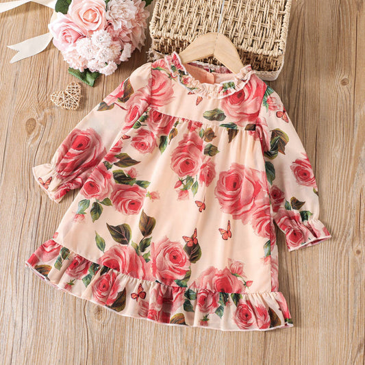 Mellie Dress in Pink- Girls (2T-5/6T)