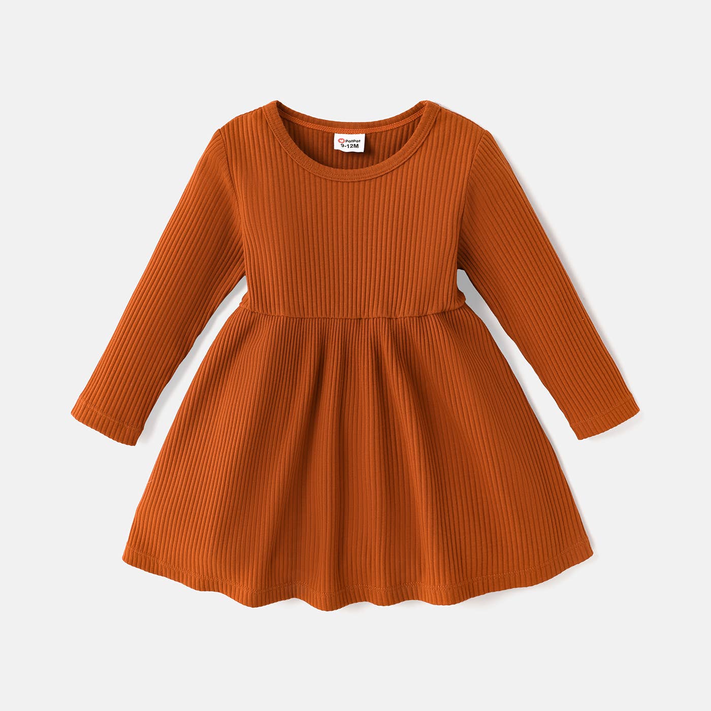 Meadow Dress in Brown- Infant Girl (3/6M-18/24M)