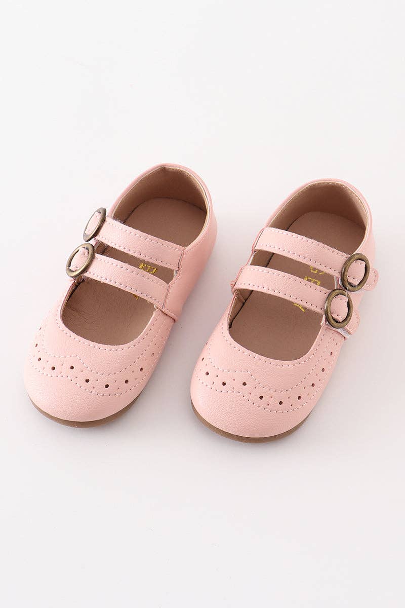 Charlotte Vintage Shoes in Pink- Girls (7.5-11)