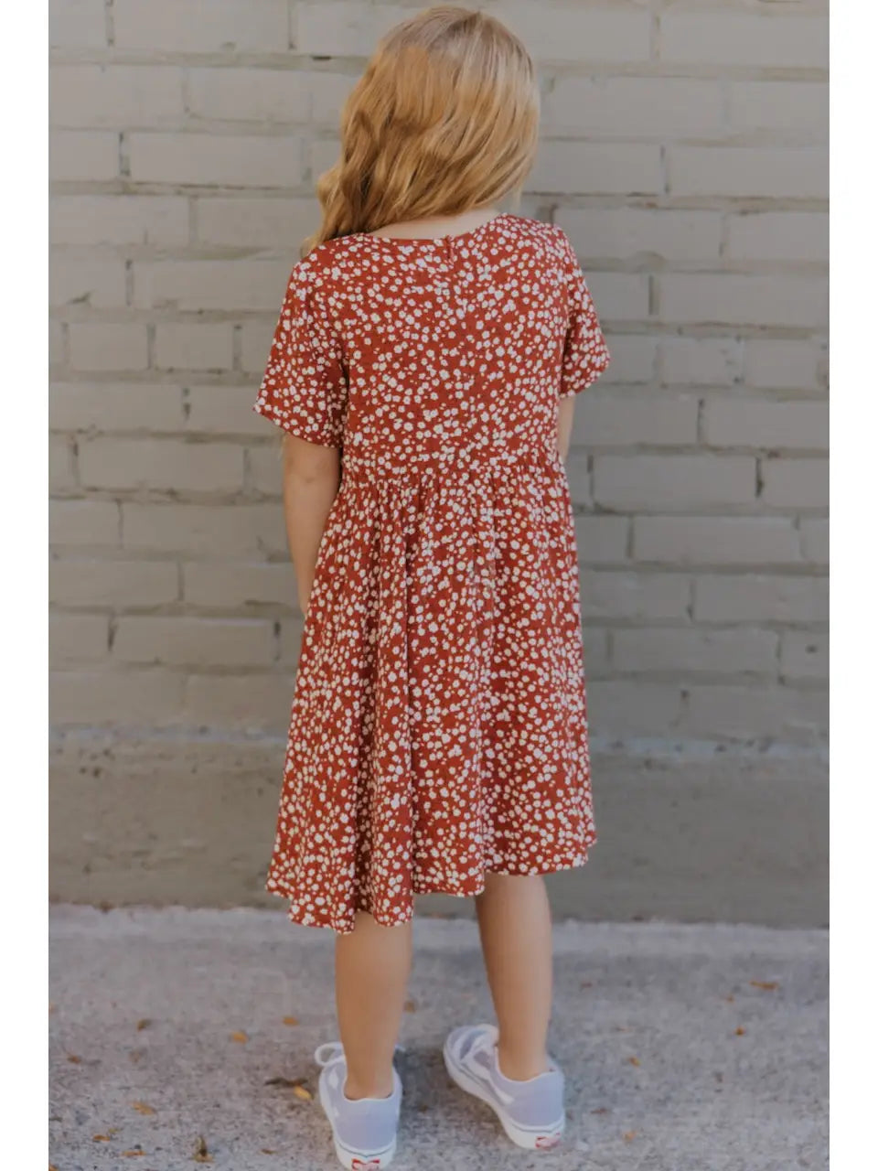 Delphi Dress in Red- Girls & Tween (2T - 13/14)