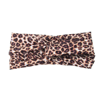 Classic Leopard Twist Headwrap