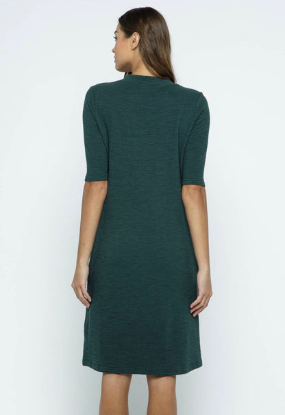 Maeve Dress in Hunter Green- Misses (S-L)
