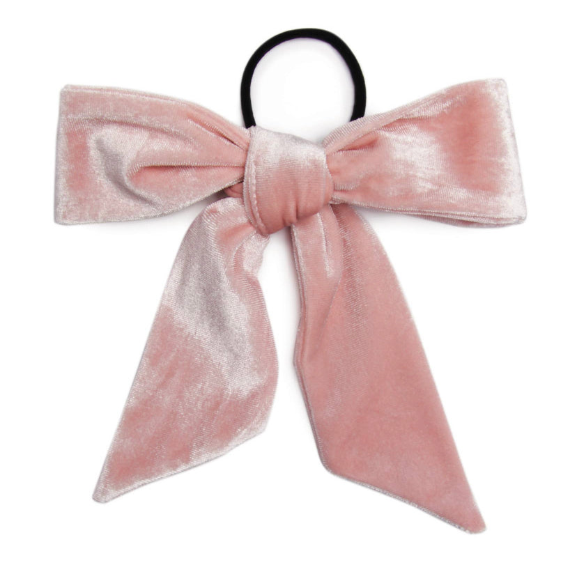 Petal Pink Velvet Hair Ribbon – Darlin's Modest Wear