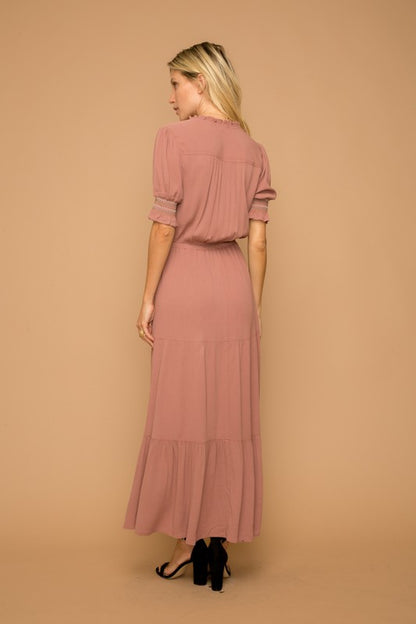 Ottilie Dress in Mauve- Misses (S-L)